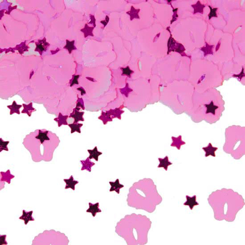 tafelconfetti roze